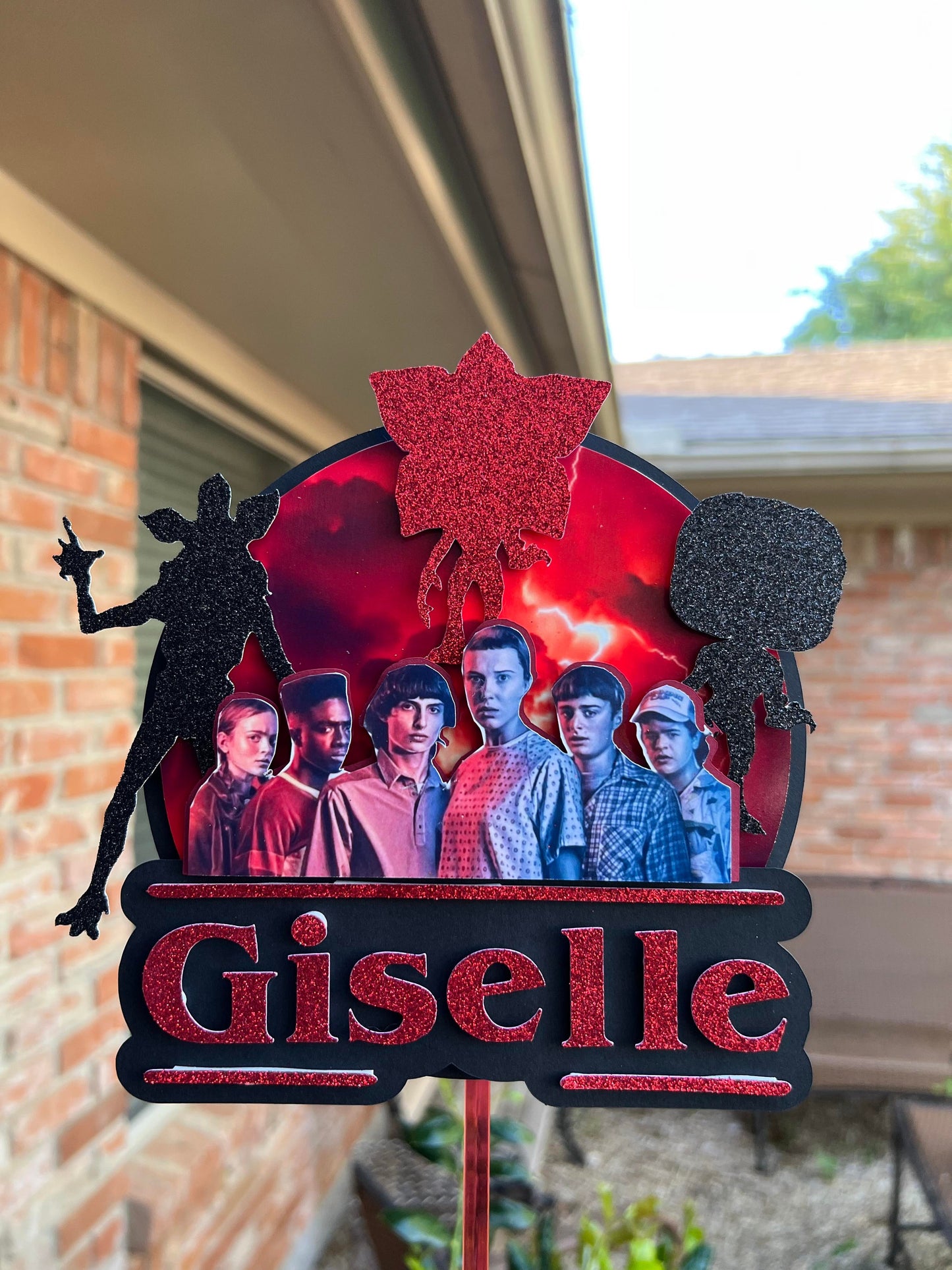 Stranger Things Cake Topper