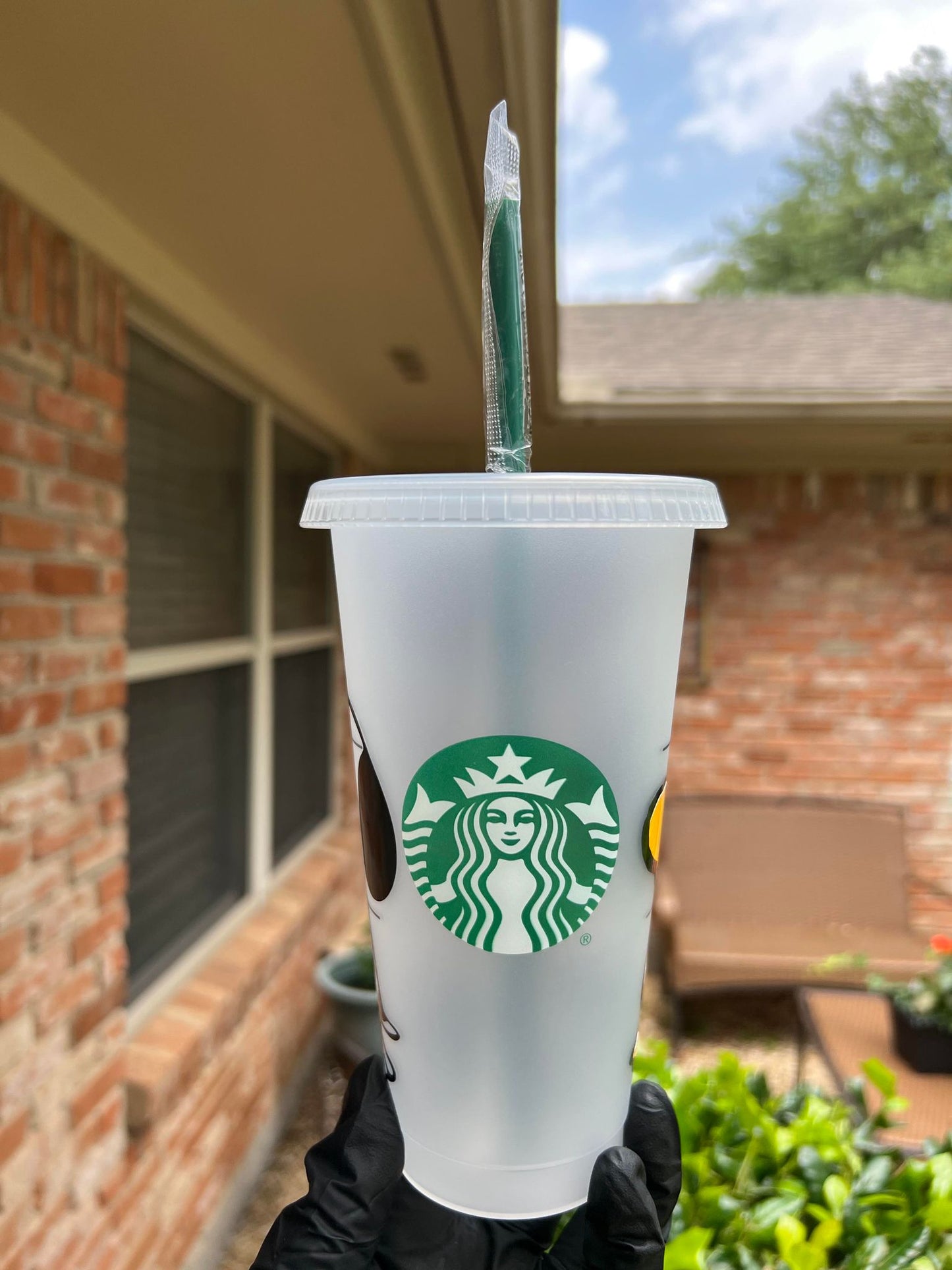 24oz Snoopy and Woodstock Starbucks Cup