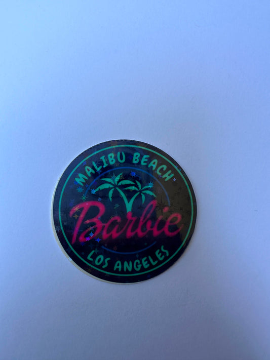 Los Angeles Barbie Sticker