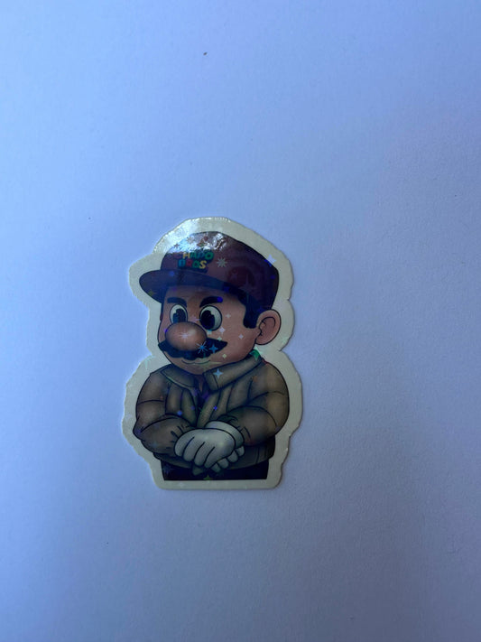 Super Mario Chapo Sticker