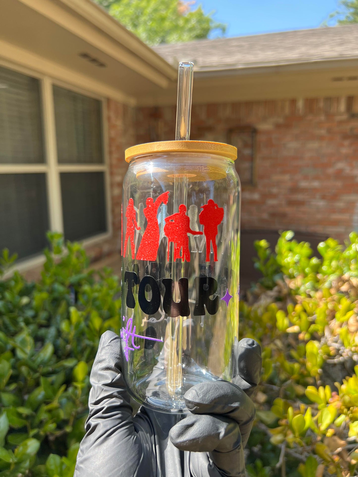 16oz The Eras Tour Glass Cup