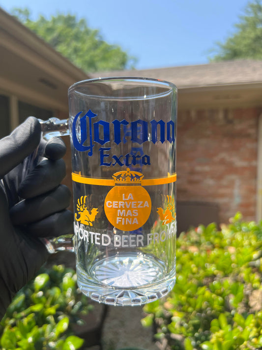 16oz Corona Extra Beer Mug