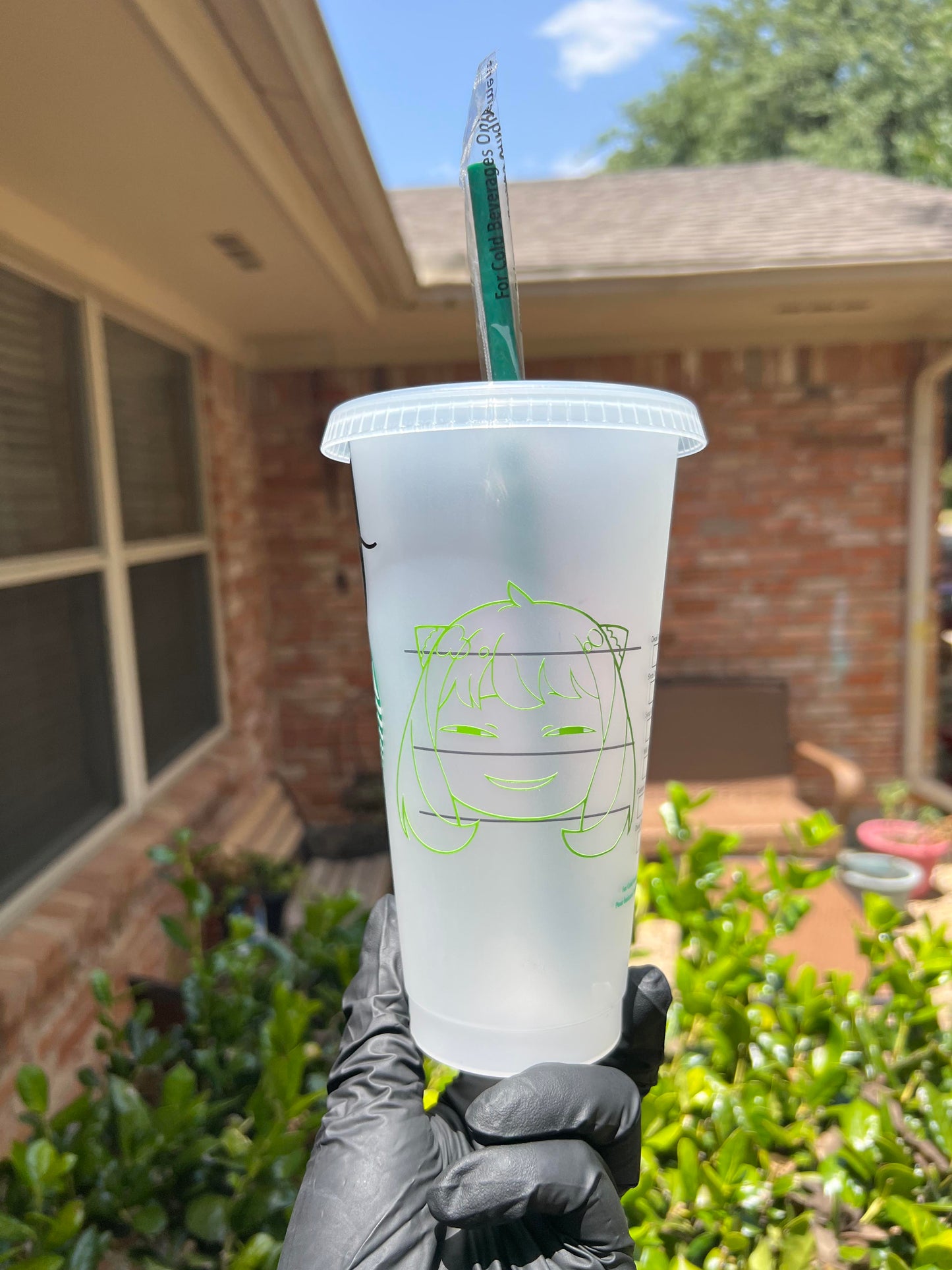 24oz Anya Forger Starbucks Cup