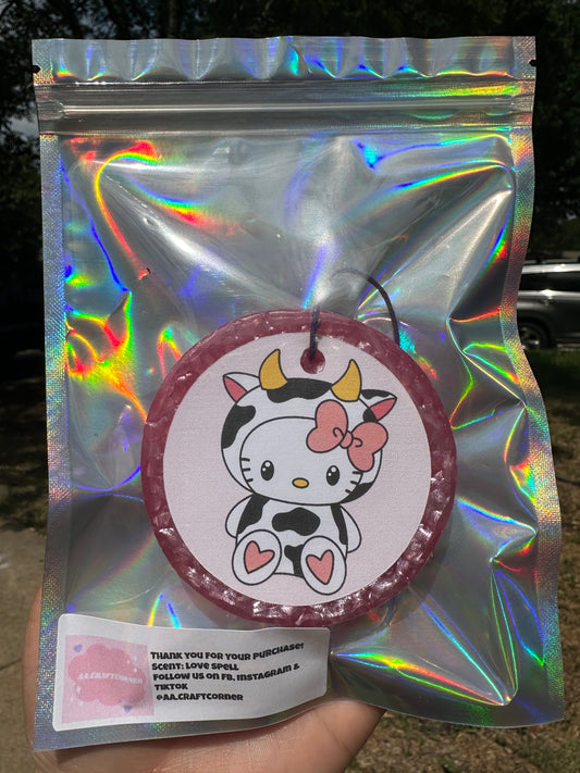 Hello Kitty Cow Freshener