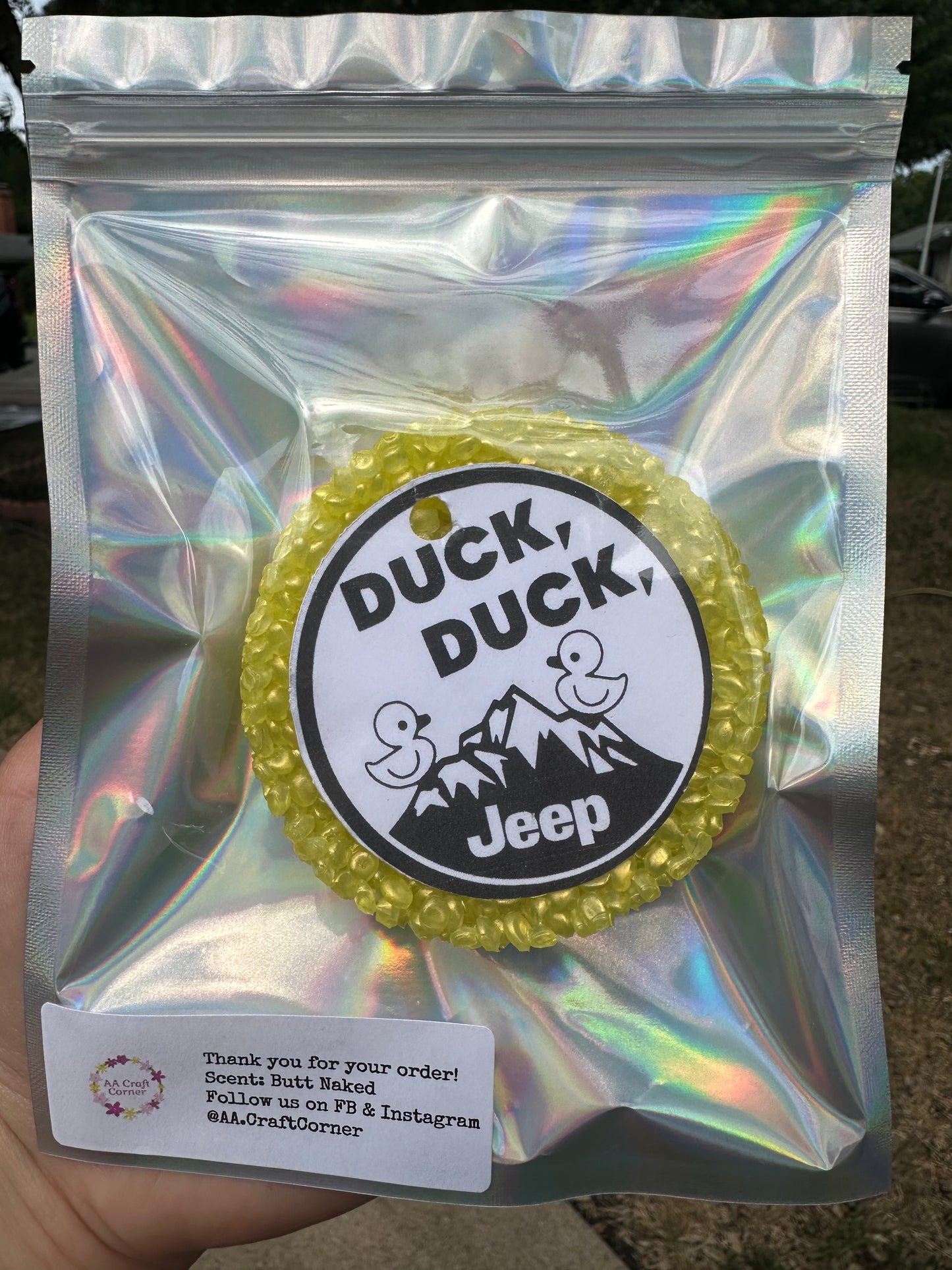 Duck Duck Jeep Freshener