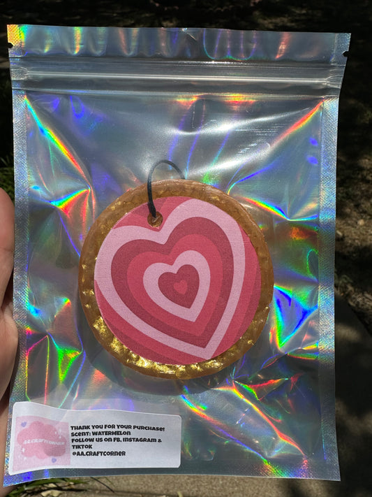 Red Heart Freshener