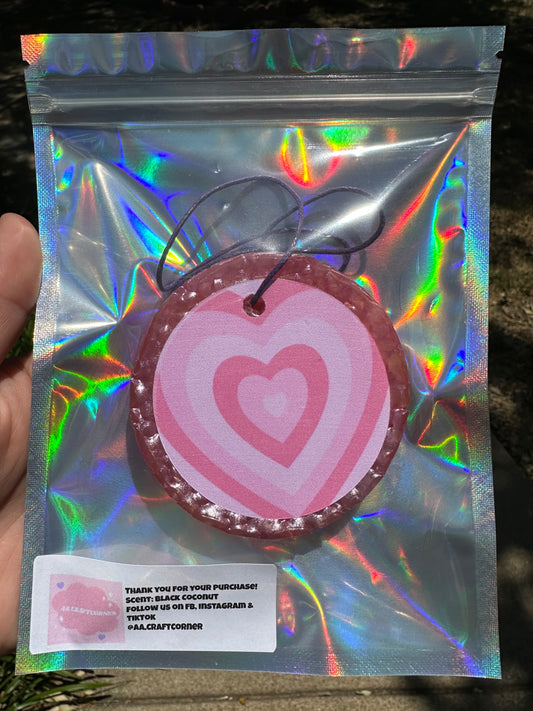 Pink Heart Freshener