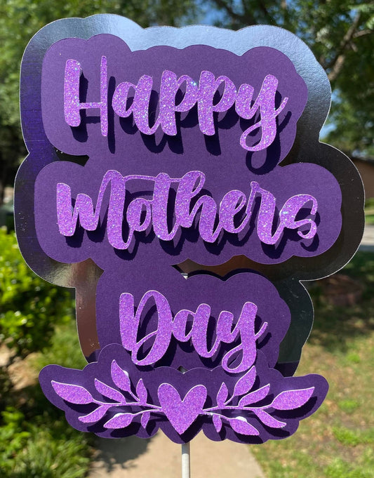 Mother's Day Cake Topper