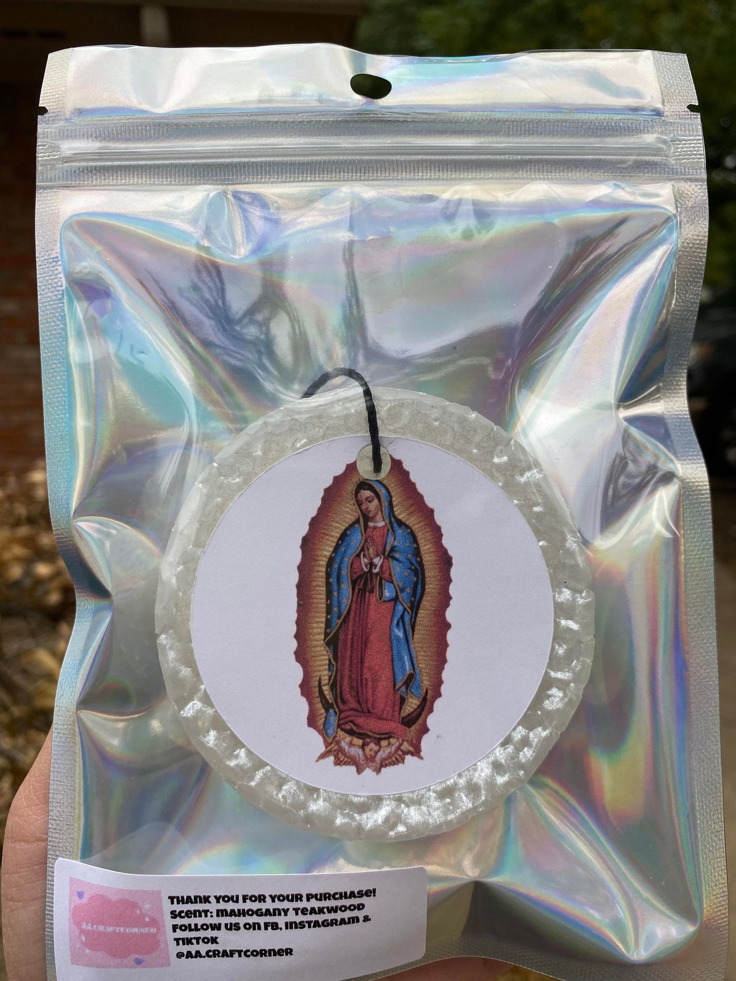 Virgin De Guadalupe Freshener