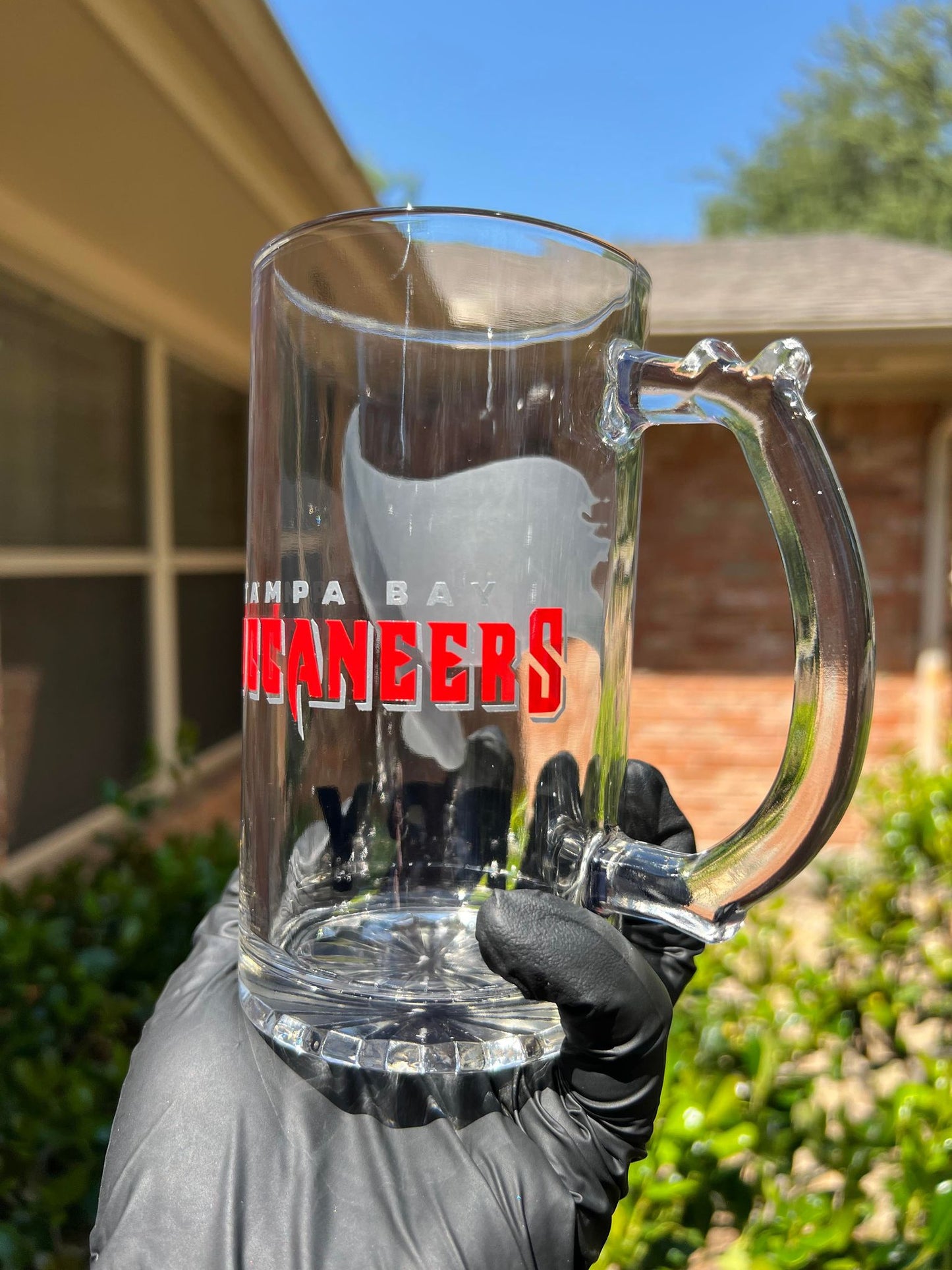 16oz Tampa Bay Buccaneers Beer Mug