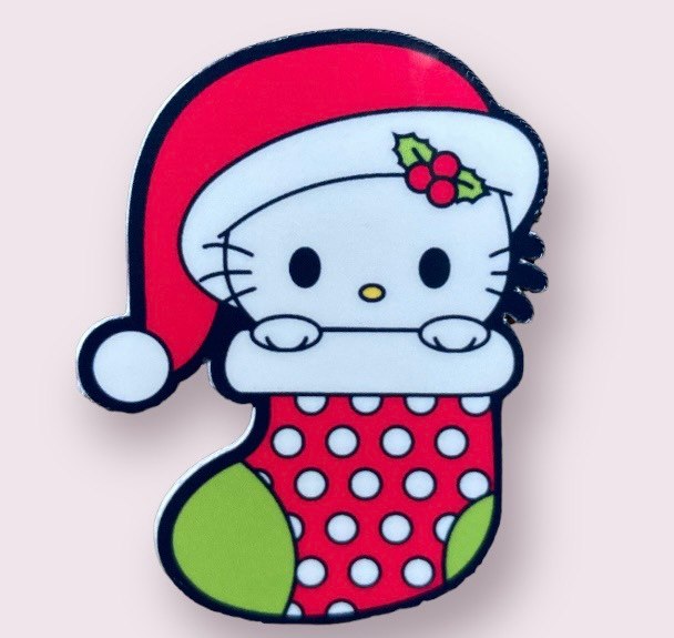 Hello Kitty Stocking Sticker