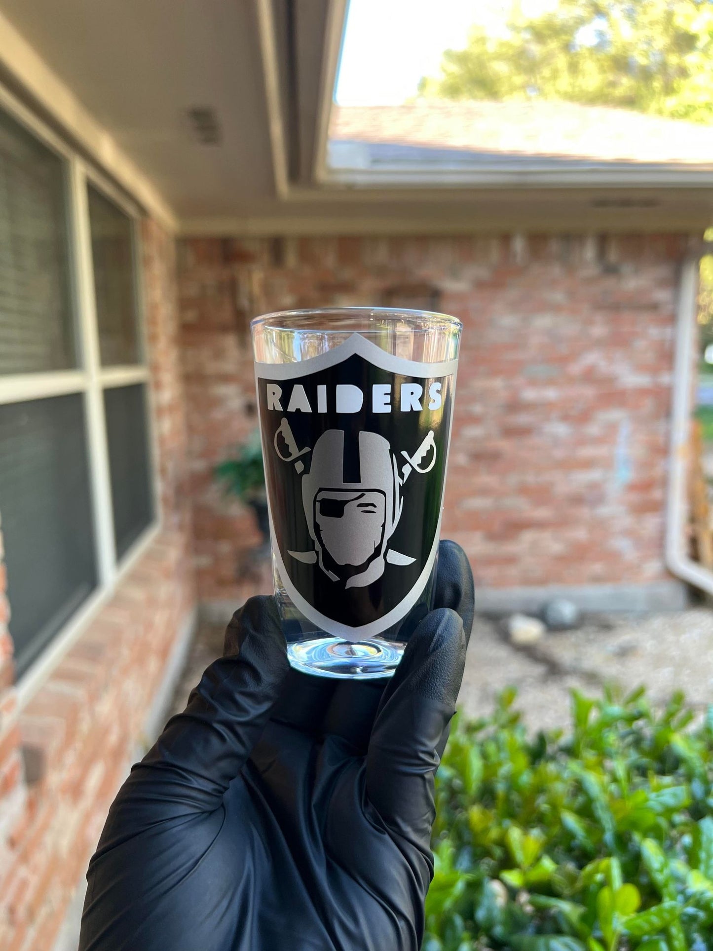 Raiders Shot Glass