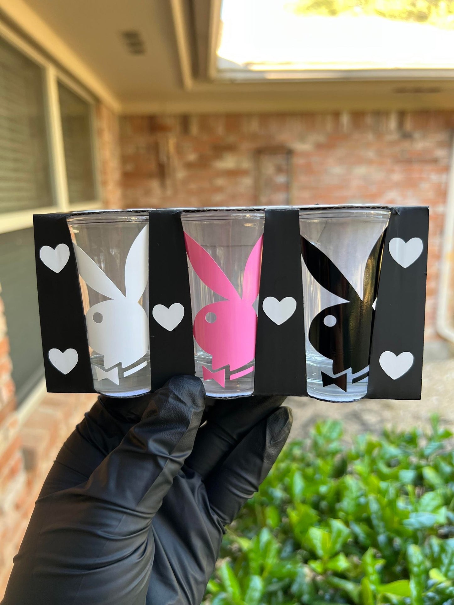 1.5oz Playboy Shot Glasses