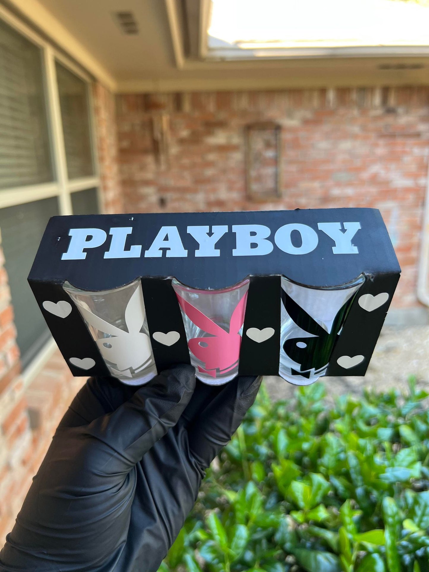 1.5oz Playboy Shot Glasses