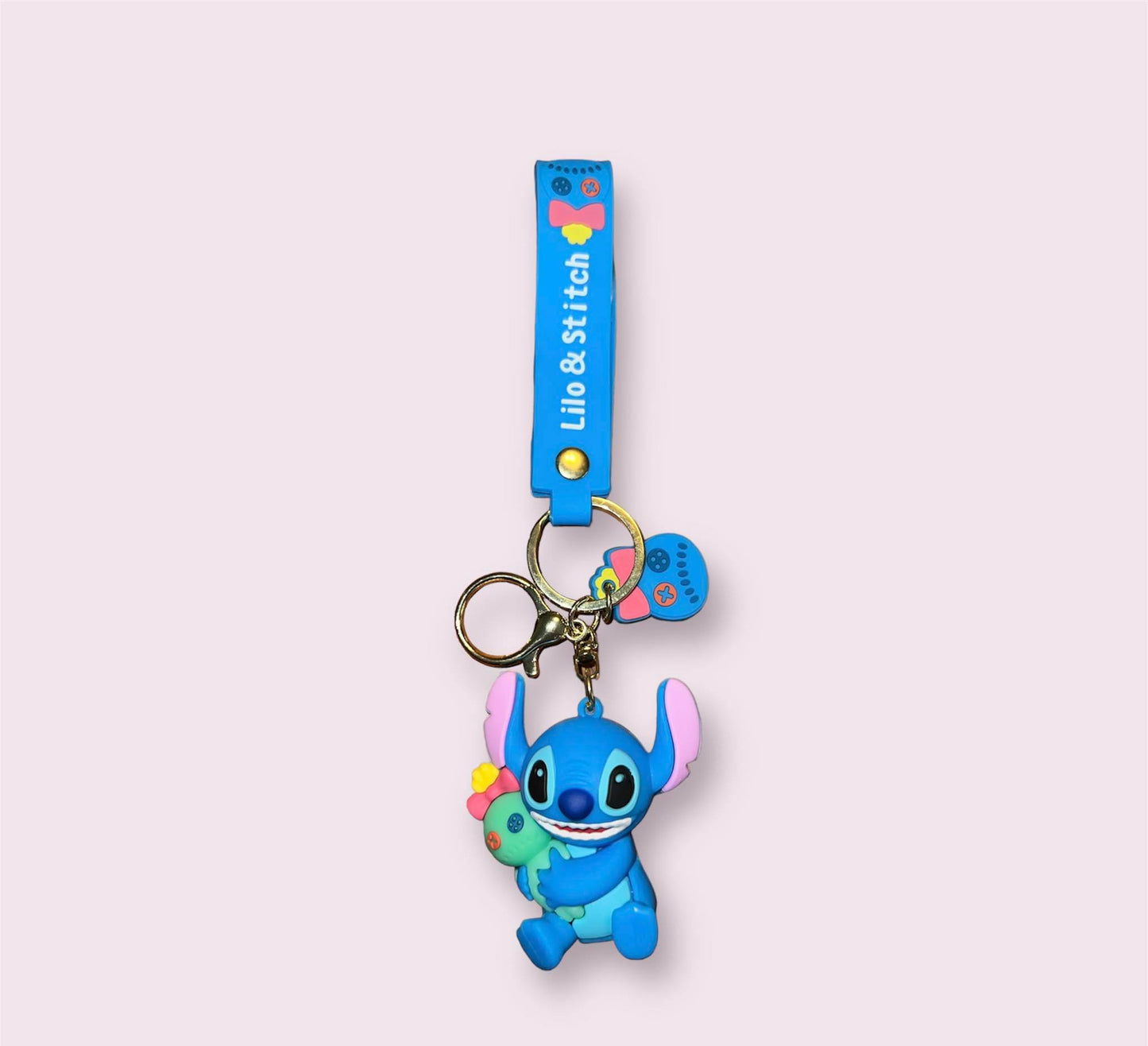 Stitch and Scrump Keychain