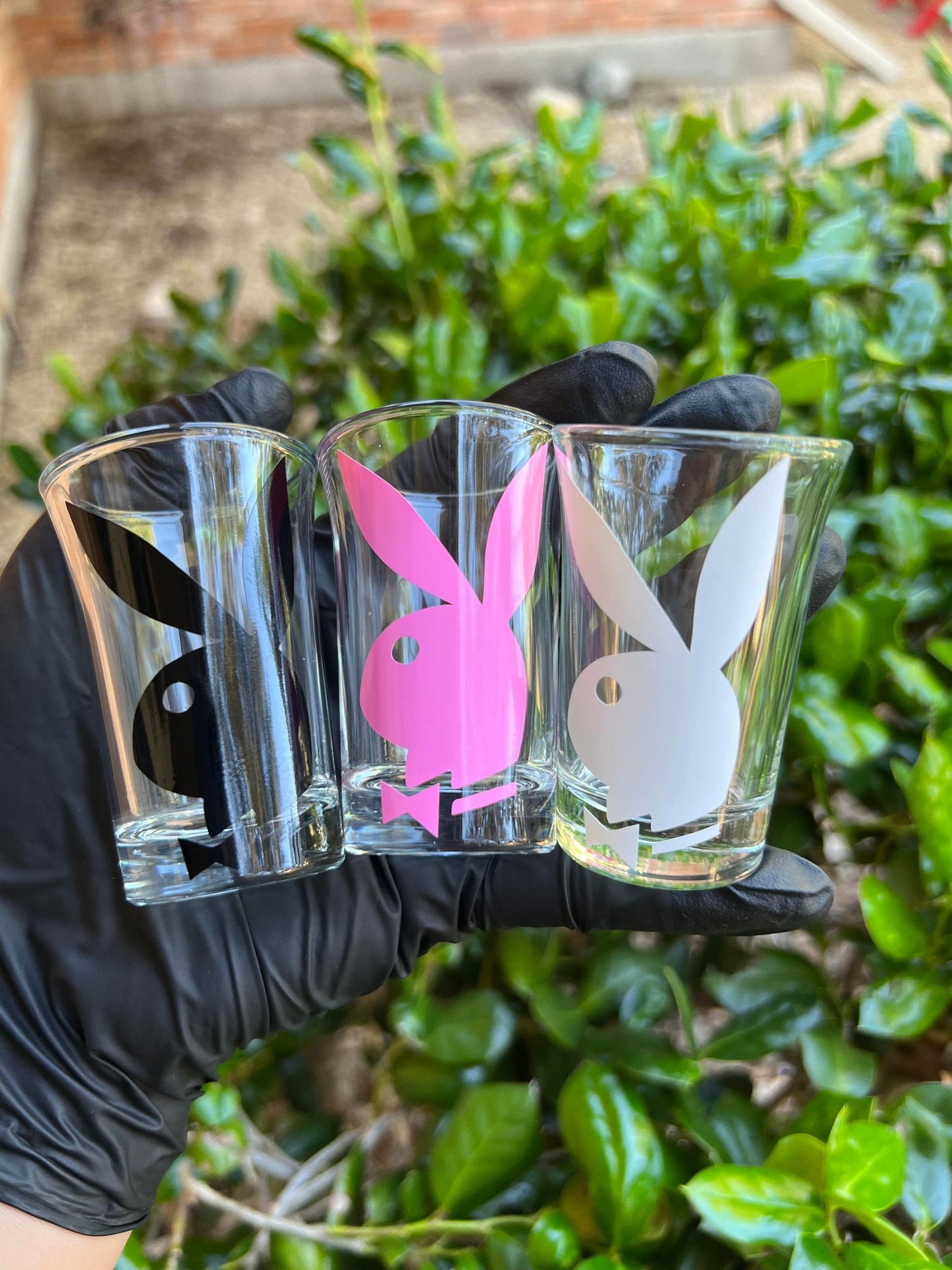 1.5oz Playboy Shot Glasses