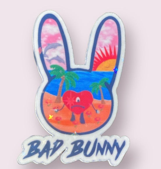 Bad Bunny La Playa Sticker