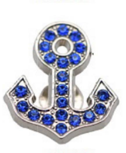 Blue Anchor Apple Watch Charm