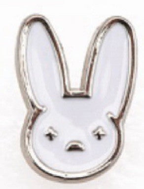 White Bad Bunny Apple Watch Charm