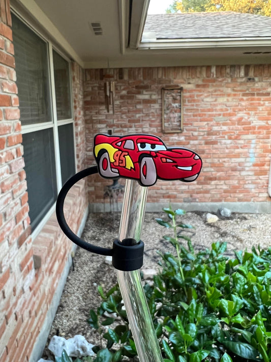 Lightning McQueen Straw Topper