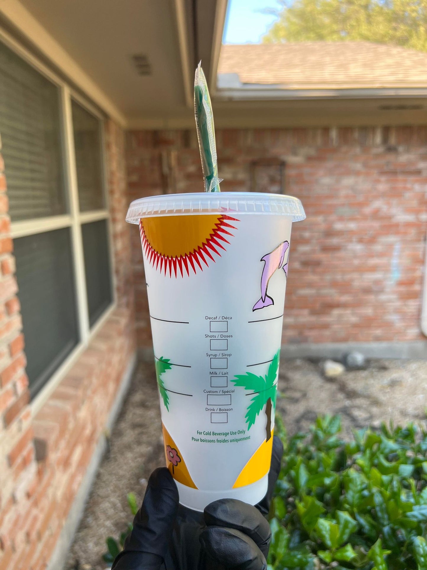 24oz Después De La Playa Starbucks Cup