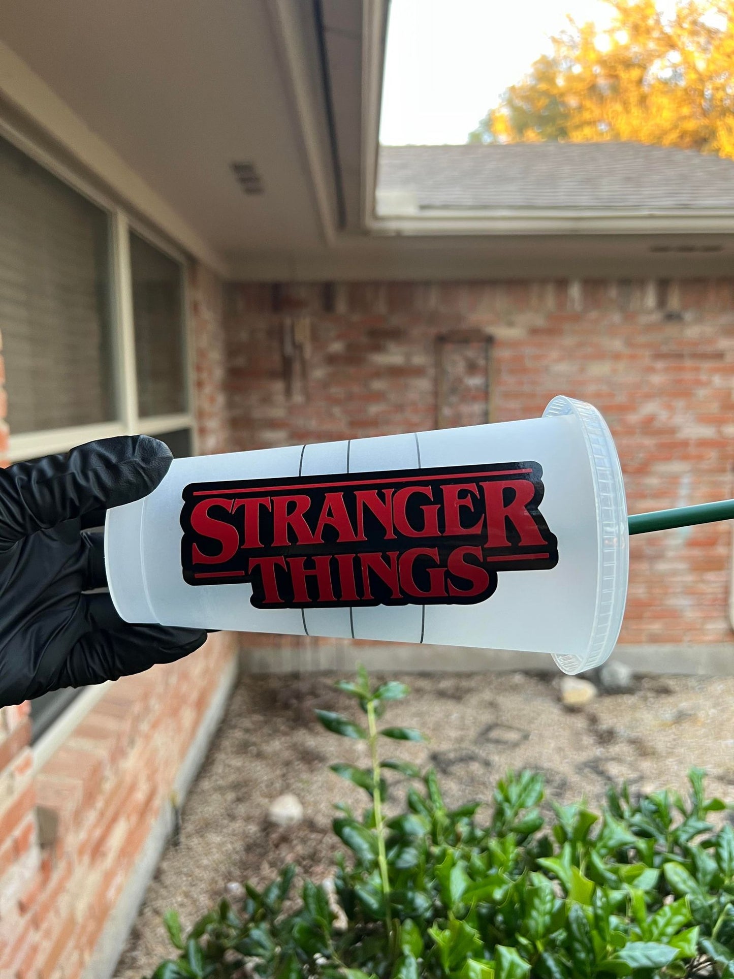 24oz Stranger Things Starbucks Cup