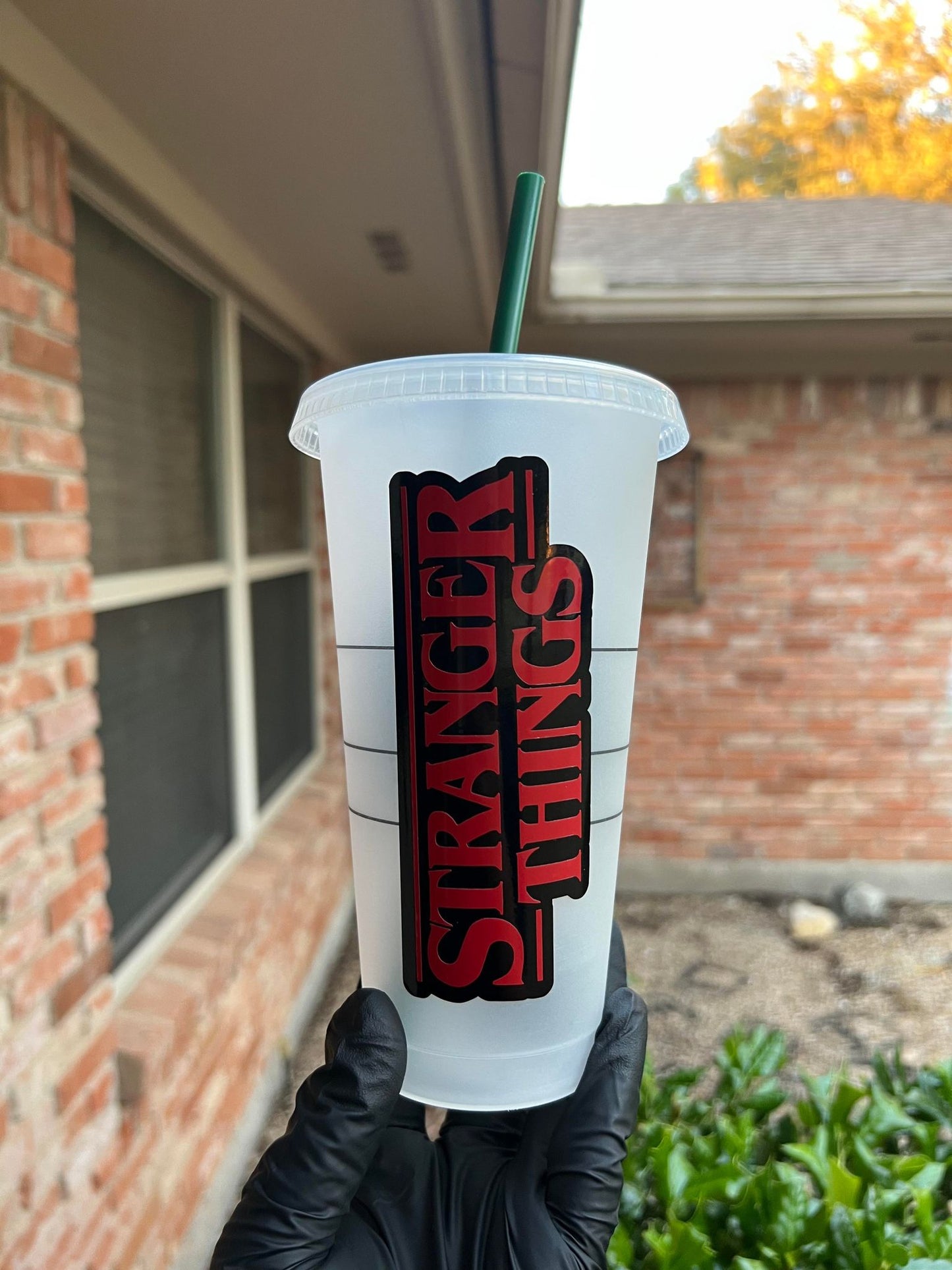 24oz Stranger Things Starbucks Cup