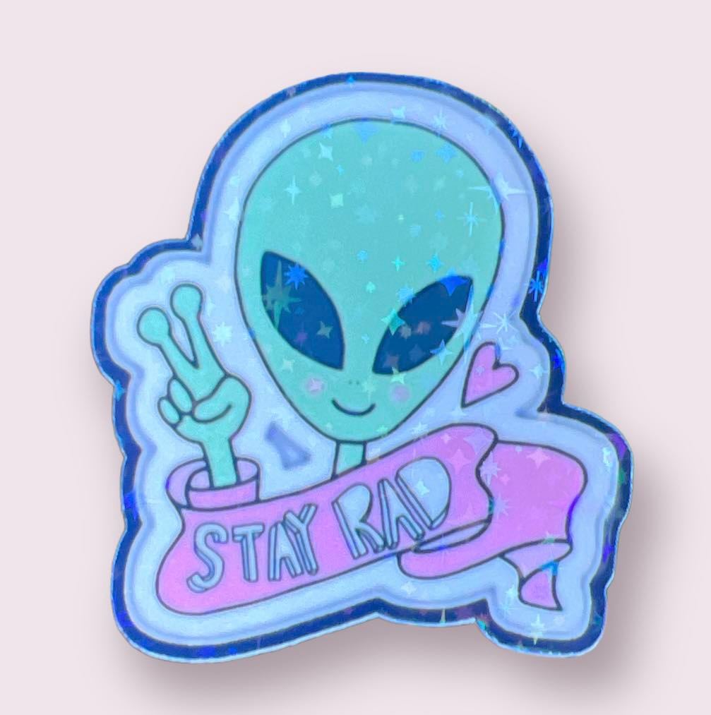 Stay Rad Sticker