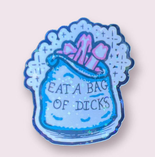 Bag Of Dicks Sticker