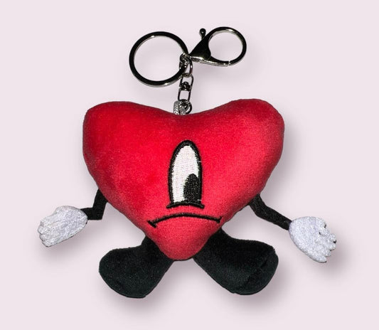 Bad Bunny Plushie Keychain