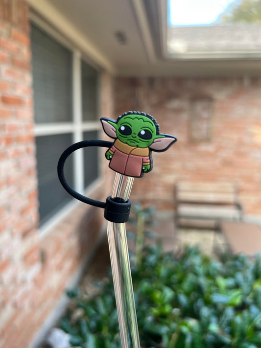 Baby Yoda Straw Topper