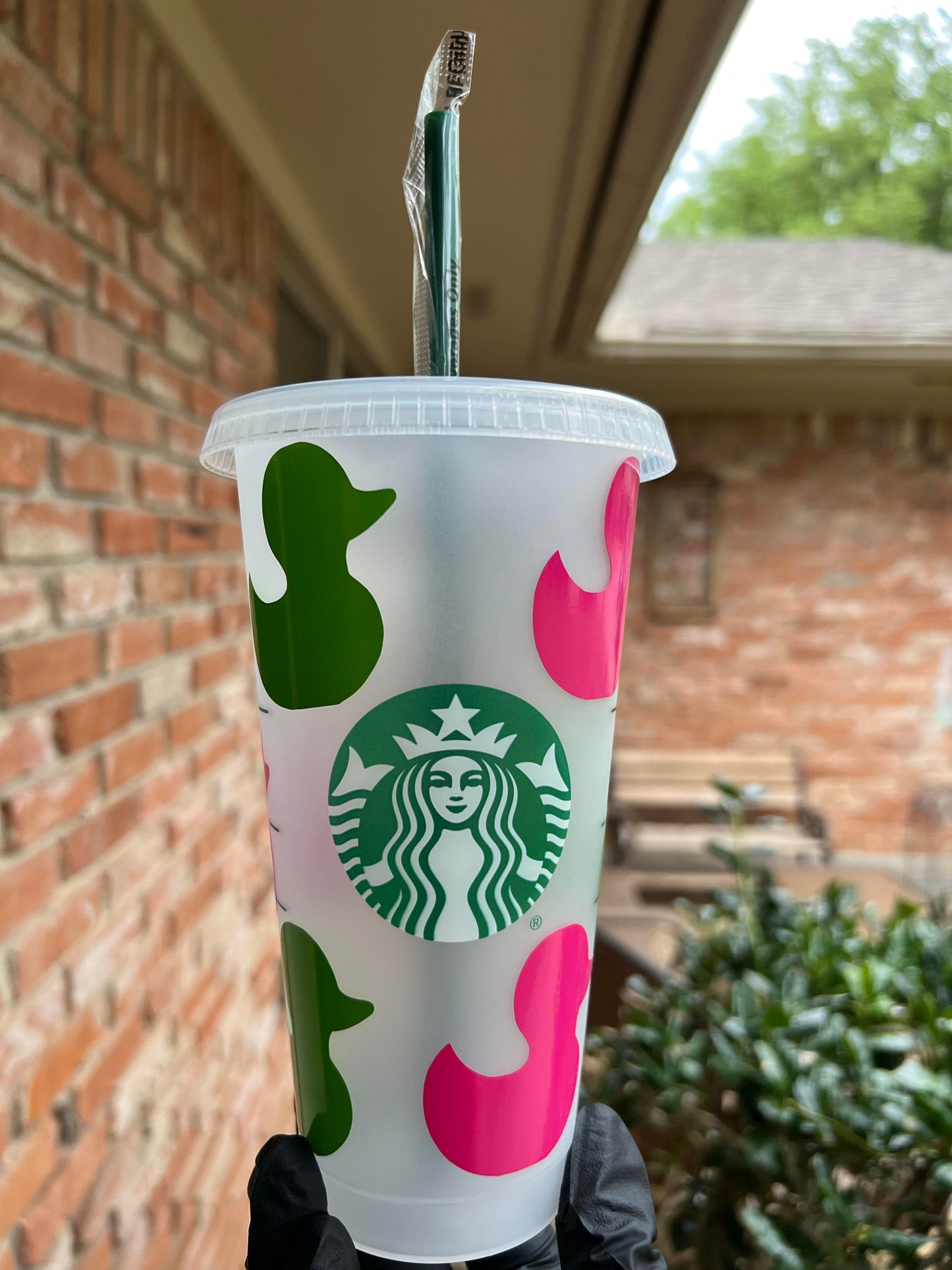 24oz Duck Starbucks Cup